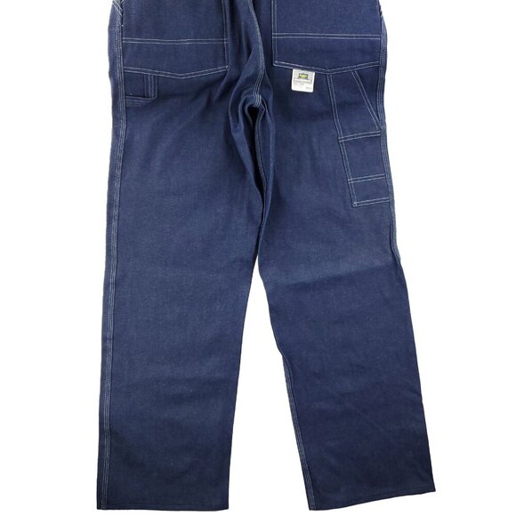 OshKosh B'Gosh Vintage Denim Bib Overalls Union Sanforized USA "38x32" NWT - Picture 13 of 14